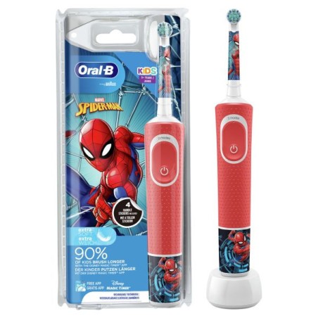 Oralb Spiderman Spazzolino Elettrico+1 Referenza Oralb Spiderman Spazzolino Elettrico+1 Referenza