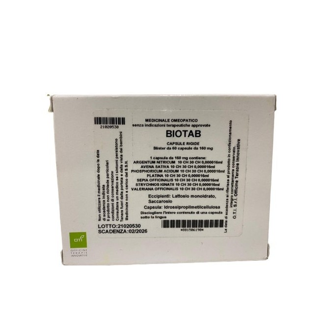 BIOTAB COMPOSTO 60 CAPSULE