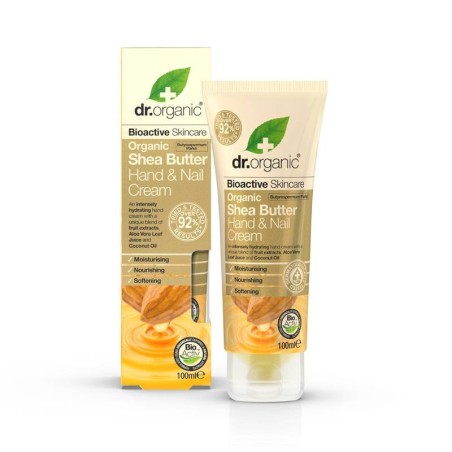 Dr Organic Shea Butter Hand&Nail Cream Crema Mani Burro Di Karite 100 ml Dr Organic Shea Butter Hand&Nail Cream Crema Mani Burro Di Karite 100 ml