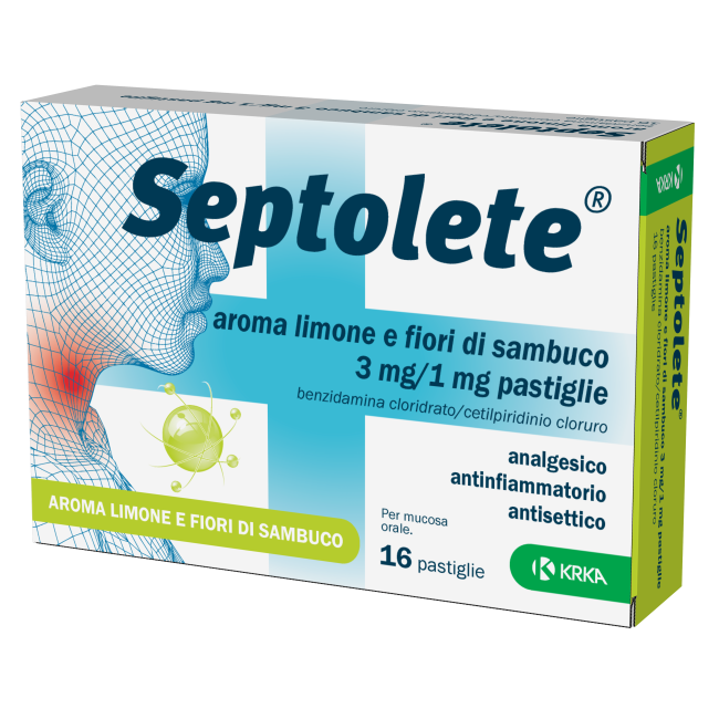 SEPTOLETE*16PAST3+1MG LIM FIOR SEPTOLETE*16PAST3+1MG LIM FIOR