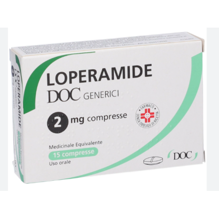 LOPERAMIDE DOC*15CPR 2MG LOPERAMIDE DOC*15CPR 2MG