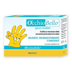 Occhiobello Gocce Oculari 10 Flaconcini Monodose Richiudibili Da 0,5 Ml