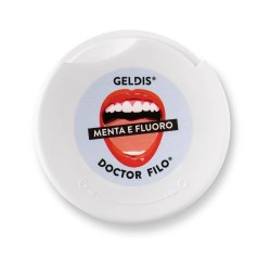 Geldis Doctor Filo Interdentale Alla Menta con Fluoro 30 Metri