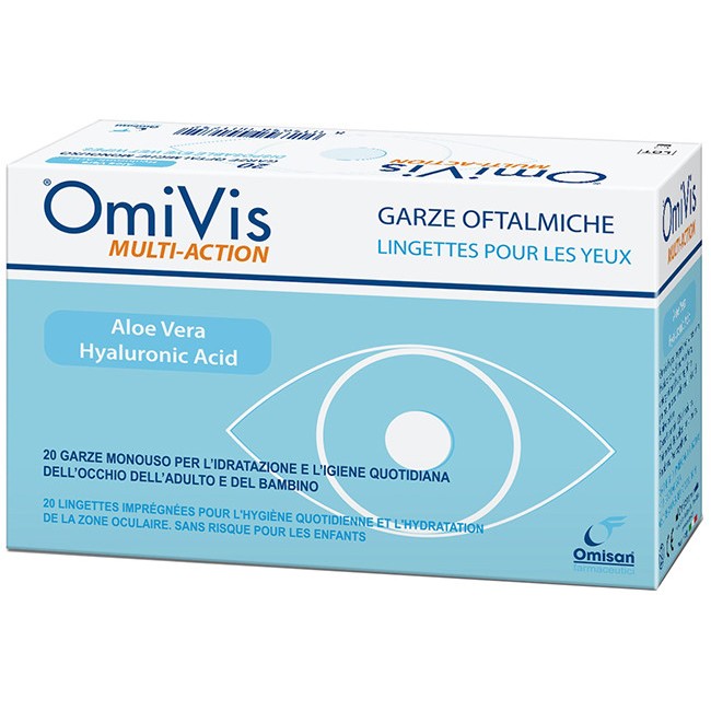 non caricare GARZE OFTALMICHE OMIVIS 20 PEZZI