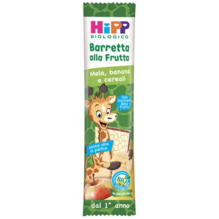 Hipp Bio Barretta Alla Frutta Mela-banana-cereali 23 G