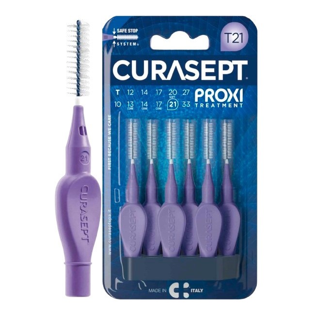 Curasept Proxi T21 Viola-purple 6 Pezzi