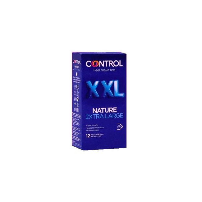 Profilattico Control Nature Xxl 12 Pezzi Profilattico Control Nature Xxl 12 Pezzi