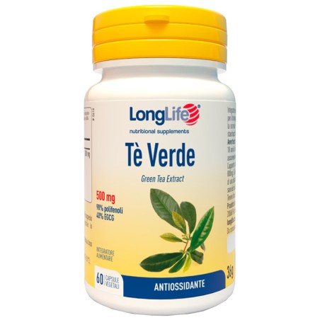 Longlife Te\' Verde 500mg 60 Capsule Longlife Te\' Verde 500mg 60 Capsule
