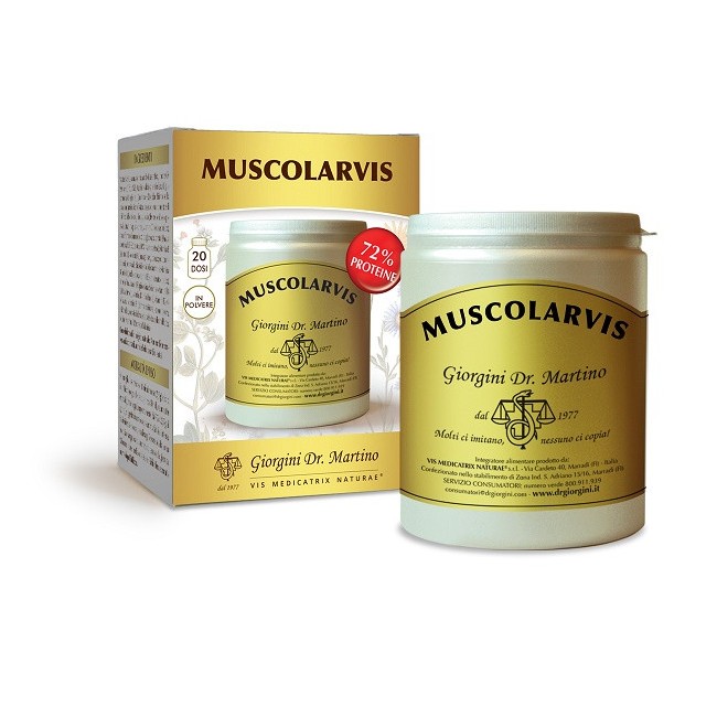 MUSCOLARVIS POLVERE 500 G MUSCOLARVIS POLVERE 500 G