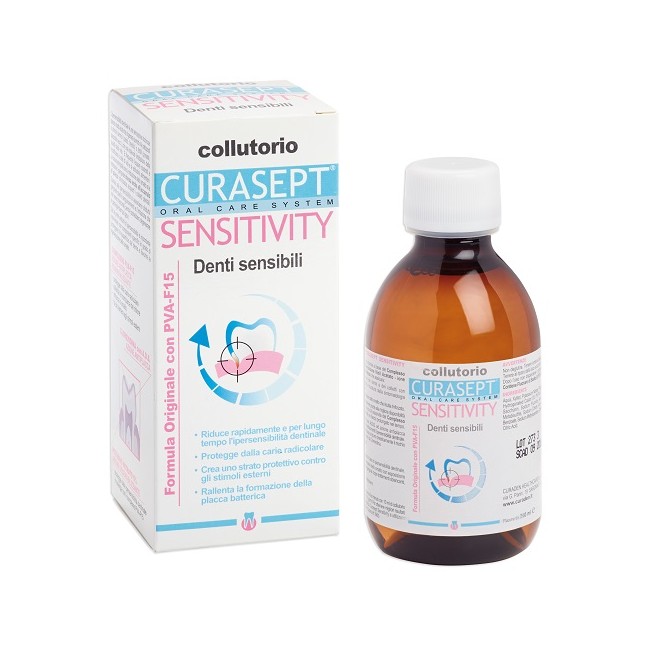 Curaden Curasept Sensitivity Colluttorio 200ml Curaden Curasept Sensitivity Colluttorio 200ml