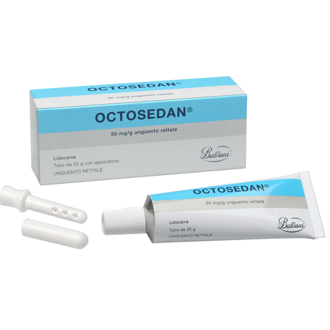 OCTOSEDAN*UNG RETT 25G 50MG/G OCTOSEDAN*UNG RETT 25G 50MG/G
