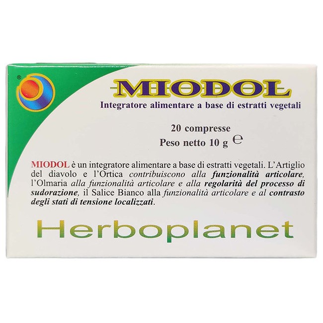 Miodol 20 Compresse Blister 10 G