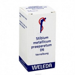 STIBIUM METALLICUM PRAEPARATUM D6 50 G