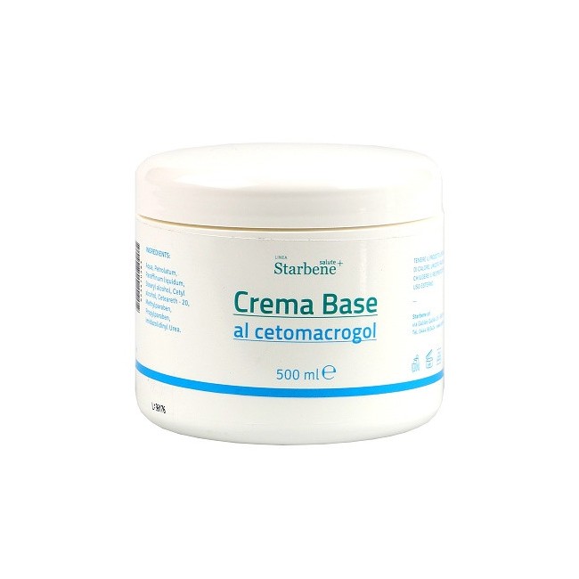 Crema Base Vaso 500 Ml Crema Base Vaso 500 Ml