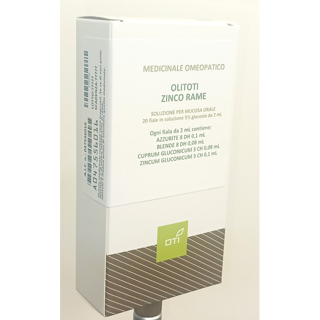 OLITOTI ZINCO RAME*OS 20F 2ML OLITOTI ZINCO RAME*OS 20F 2ML