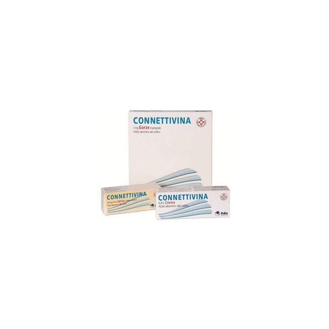 Fidia Connettivina 10 Garze 2mg 10x10 Fidia Connettivina 10 Garze 2mg 10x10