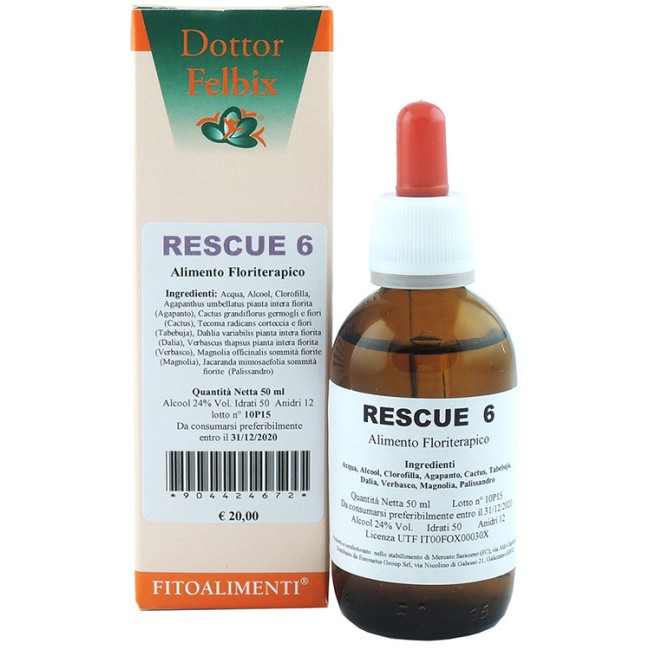 Rescue 6 Gocce 50 Ml Rescue 6 Gocce 50 Ml