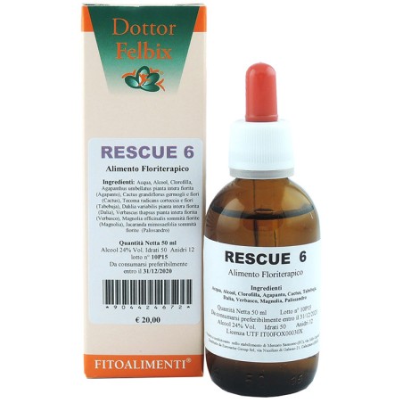 Rescue 6 Gocce 50 Ml Rescue 6 Gocce 50 Ml