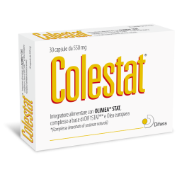 Confezione da 30 capsule di Colestat Integratore Per La Salute Cardiovascolare E La Pressione Alta.