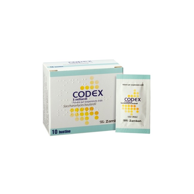 Zambon Codex 5 Miliardi 250mg 10 Bustine Zambon Codex 5 Miliardi 250mg 10 Bustine