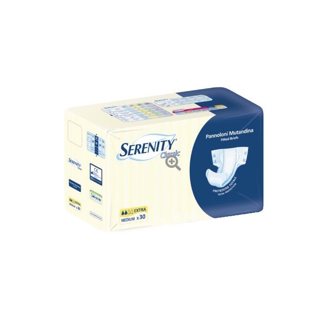 Serenity Pannolone A Mutandina Classic Extra Xl 15 Pezzi Serenity Pannolone A Mutandina Classic Extra Xl 15 Pezzi