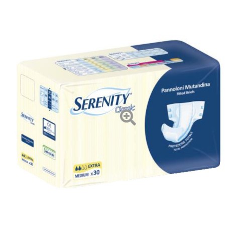 Serenity Pannolone A Mutandina Classic Extra Xl 15 Pezzi Serenity Pannolone A Mutandina Classic Extra Xl 15 Pezzi