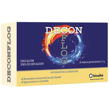 Deconflog 20 Compresse 1,15 Mg Deconflog 20 Compresse 1,15 Mg