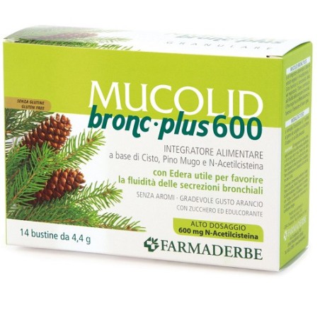 Mucolid Bronc Plus 600 14 Bustine Mucolid Bronc Plus 600 14 Bustine