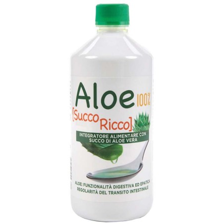 Pharmalife Aloe Succo E Polpa 100% Integratore Detossificante 1 Litro