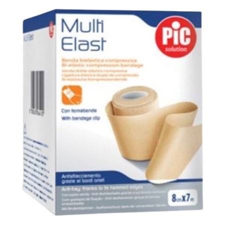 Benda Elastica Compressiva A Lunga Estensibilita\' Multi-elast 8 Cm X 7 M