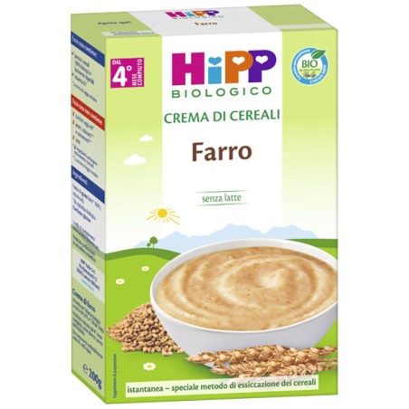 Hipp Bio Crema Cereali Farro 200 G Hipp Bio Crema Cereali Farro 200 G