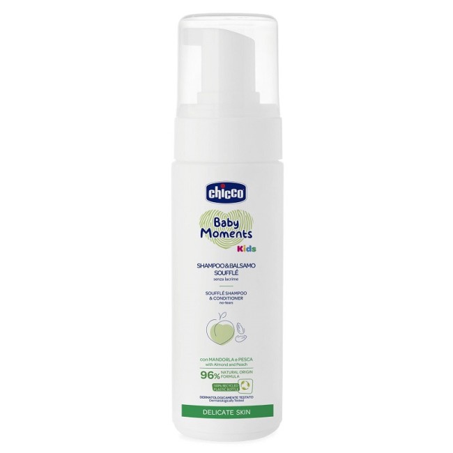 Chicco Baby Moments Shampoo Balsamo Kids 150 Ml Chicco Baby Moments Shampoo Balsamo Kids 150 Ml