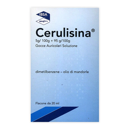 Cerulisina Gocce Otologiche Per Sciogliere Il Cerume 5% 20 Ml