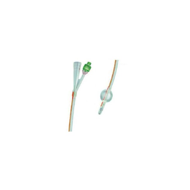 CATETERE FOLEY IN SILICONE TRASPARENTE A 2 VIE CON PALLONCINO 5-10ML DIAMETRO CH16 5,33MM LUNGHEZZA 40CM CATETERE FOLEY IN SILICONE TRASPARENTE A 2 VIE CON PALLONCINO 5-10ML DIAMETRO CH16 5,33MM LUNGHEZZA 40CM