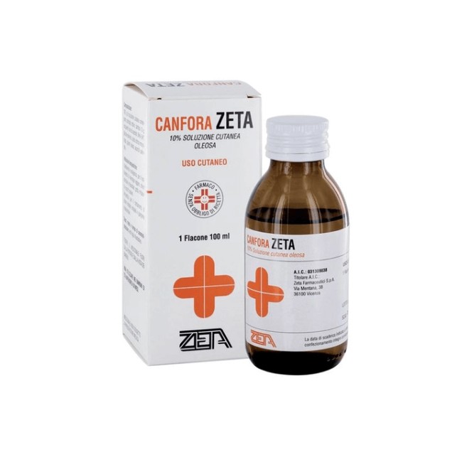 Canfora Zeta 10% Soluzione Cutanea Oleosa 100ml
