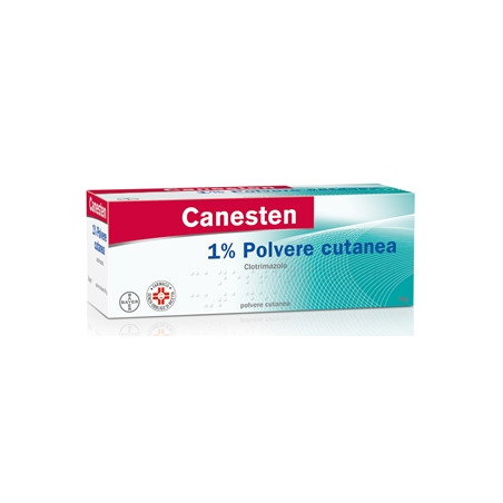 Bayer Canesten 1% Polvere Cutanea Antimicotica Per Funghi Flacone 30g