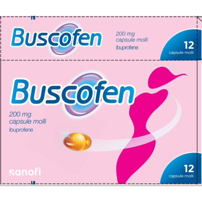 BUSCOFEN*12CPS MOLLI 200MG BUSCOFEN*12CPS MOLLI 200MG