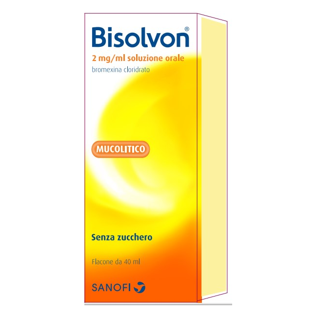 Bisolvon Soluzione Orale Flacone Da 40ml 0,2% Bisolvon Soluzione Orale Flacone Da 40ml 0,2%