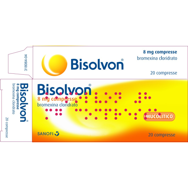 Bisolvon Farmaco 20 Compresse Da 8mg Bisolvon Farmaco 20 Compresse Da 8mg