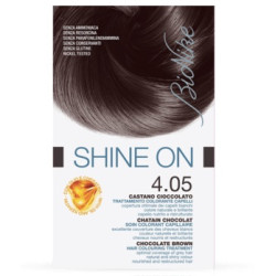 Confezione contenente Bionike Shine On Tinta per Capelli Castano Cioccolato 4.05