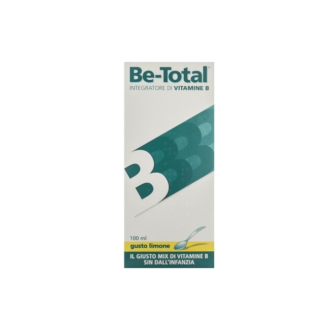 BeTotal Plus Sciroppo Integratore Gusto Limone 100ml BeTotal Plus Sciroppo Integratore Gusto Limone 100ml