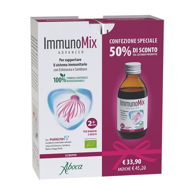 Immunomix Advanced Sciroppo Confezione Speciale 2 Pezzi Immunomix Advanced Sciroppo Confezione Speciale 2 Pezzi