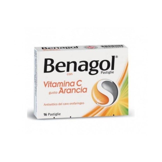 BENAGOL VIT C*16PAST ARANCIA BENAGOL VIT C*16PAST ARANCIA