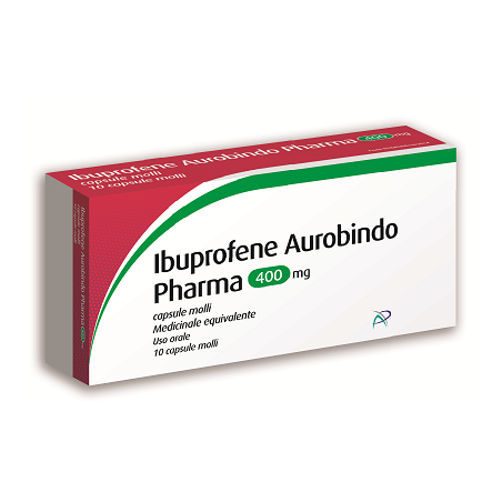 Ibuprofene Aur 10 Capsule Mol 400mg