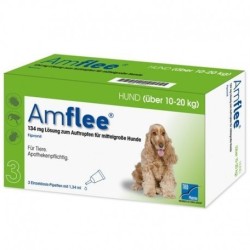 Amflee 134 Mg Soluzione Spot-on Per Cani Di Taglia Media