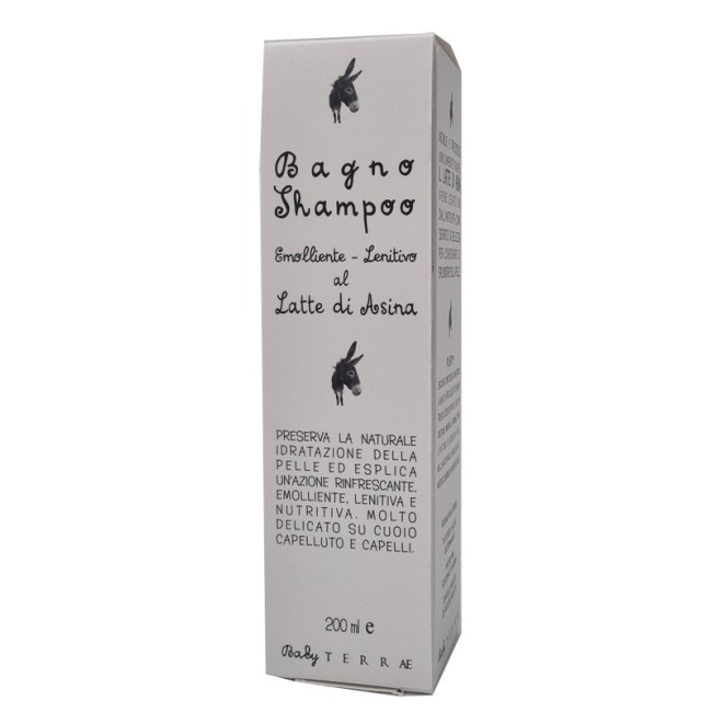 Baby Terrae Bagno Shampoo Al Latte Di Asina 200 Ml
