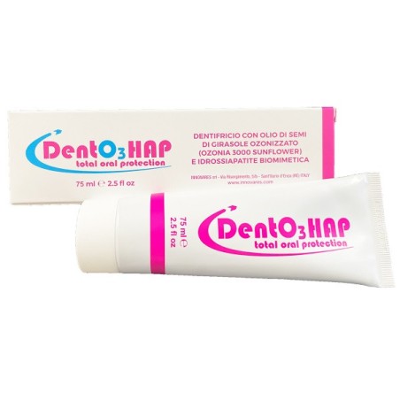 Dento3 Hap Dentifricio Ozono E Idrossiapatite 75 Ml Dento3 Hap Dentifricio Ozono E Idrossiapatite 75 Ml