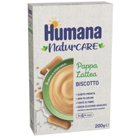Humana Pappa Lattea Biscotto 200 G Humana Pappa Lattea Biscotto 200 G