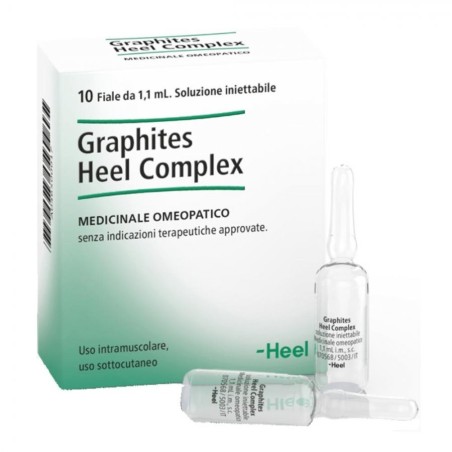 Guna Heel Graphites Homaccord Medicinale Omeopatico 10 Fiale Guna Heel Graphites Homaccord Medicinale Omeopatico 10 Fiale