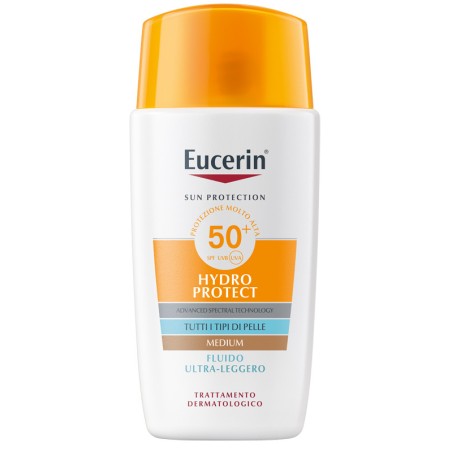 Eucerin Fluido Ultra Leggero Tinted Spf50+ 50 Ml Eucerin Fluido Ultra Leggero Tinted Spf50+ 50 Ml